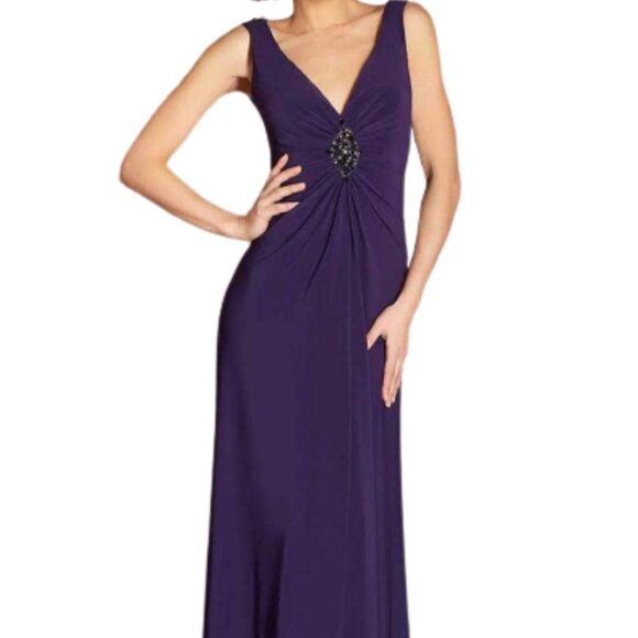 NWT Clarisse M6252 Prom  Dress Purple Size 12 - Picture 1 of 7